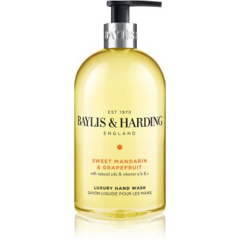 Baylis & Harding Sweet Mandarin & Grapefruit Săpun lichid pentru mâini - imagine 2